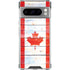 Canada Flag Light Wood Google Pixel 8 Pro Clear Case